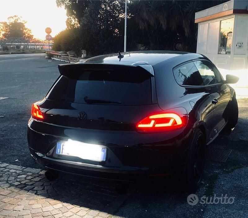 Usata VW Scirocco 160 CV (117 kW) 2010 Nero Coupé