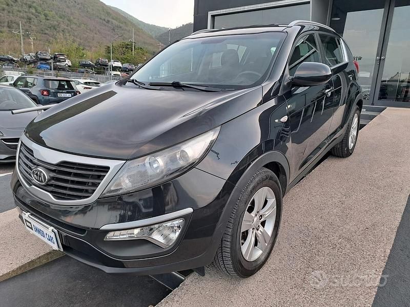 Usata Kia Sportage Active 115 CV (84 kW) 2012 Nero SUV