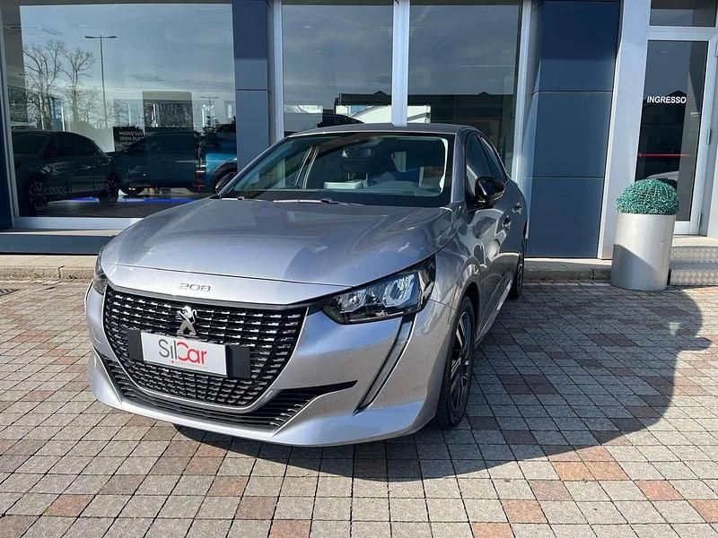 Usata Peugeot 208 Allure 101 CV (74 kW) 2022 Grigio Utilitaria
