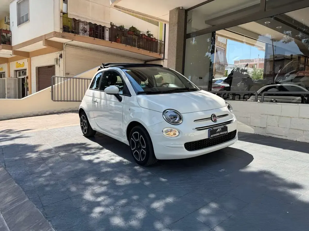 Usata Fiat 500C Lounge 69 CV (50 kW) 2023 Bianco Cabrio
