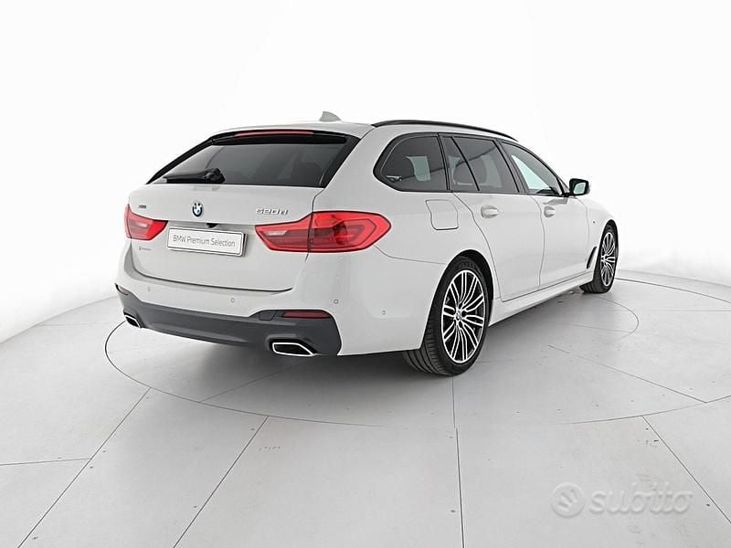 Usata BMW 520 M Sport 190 CV (139 kW) 2019 Bianco Station wagon