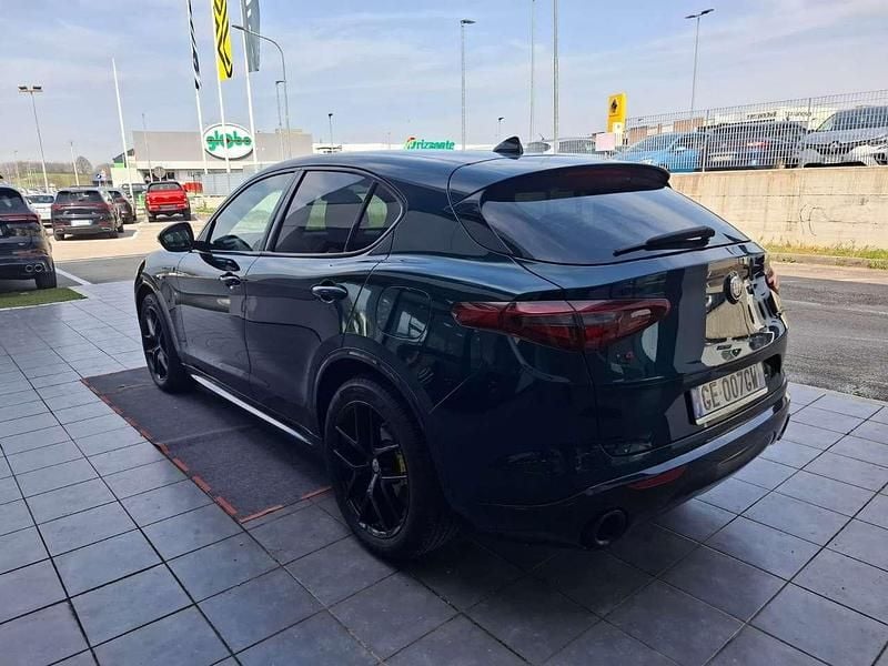 Usata Alfa Romeo Stelvio Veloce 210 CV (154 kW) 2021 Verde SUV