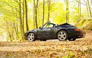 Usata Porsche 911 Carrera Cabriolet 272 CV (200 kW) 1994 Blu Cabrio