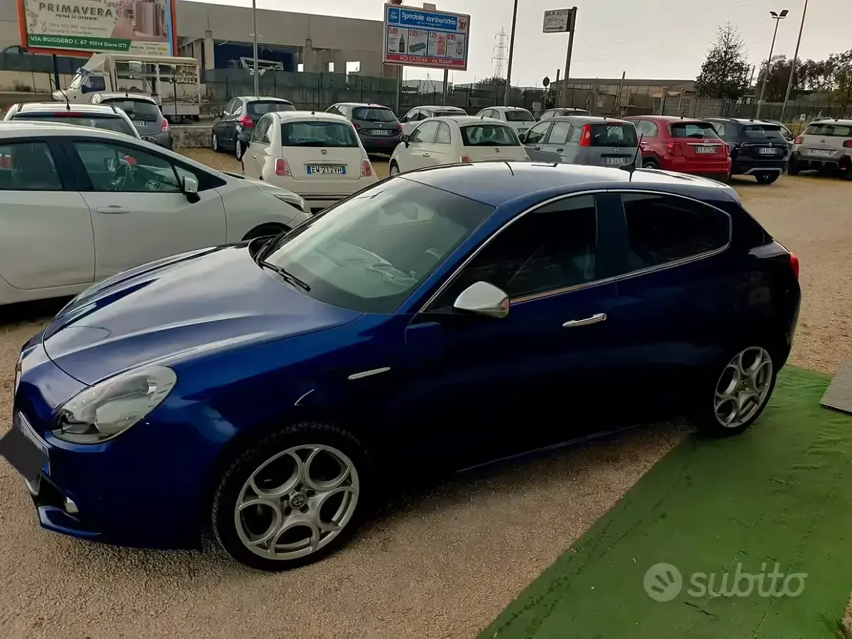 Usata Alfa Romeo Giulietta 120 CV (88 kW) 2020 Blu Utilitaria