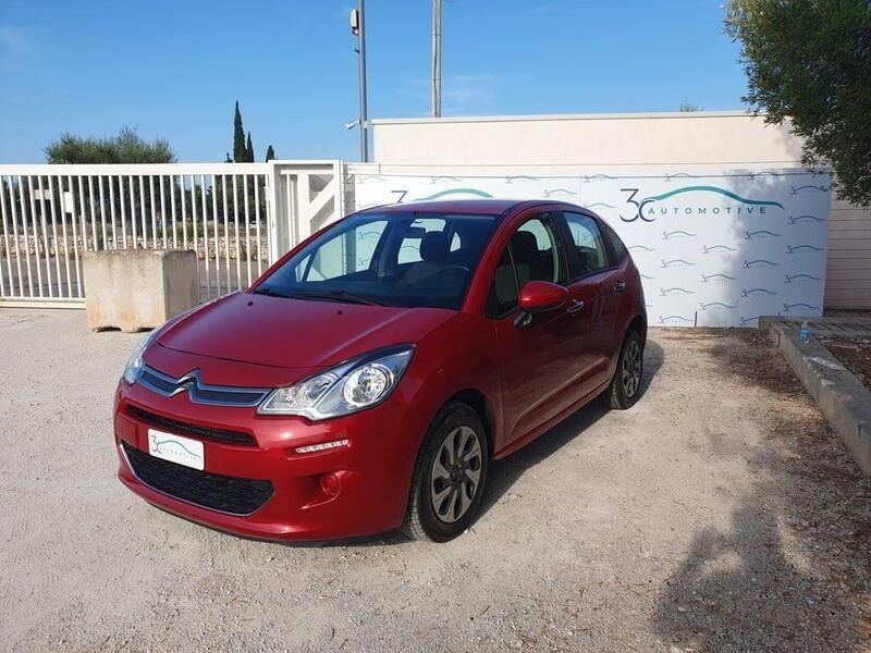Usata Citroën C3 Seduction 82 CV (60 kW) 2014 Rosso Utilitaria