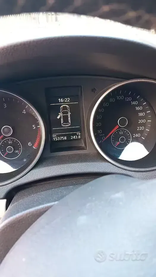 Usata VW Golf VII 105 CV (77 kW) 2012 Grigio Berlina