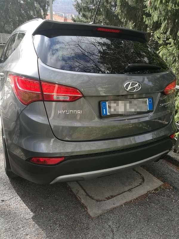 Usata Hyundai Santa Fe Style 197 CV (144 kW) 2015 Grigio SUV