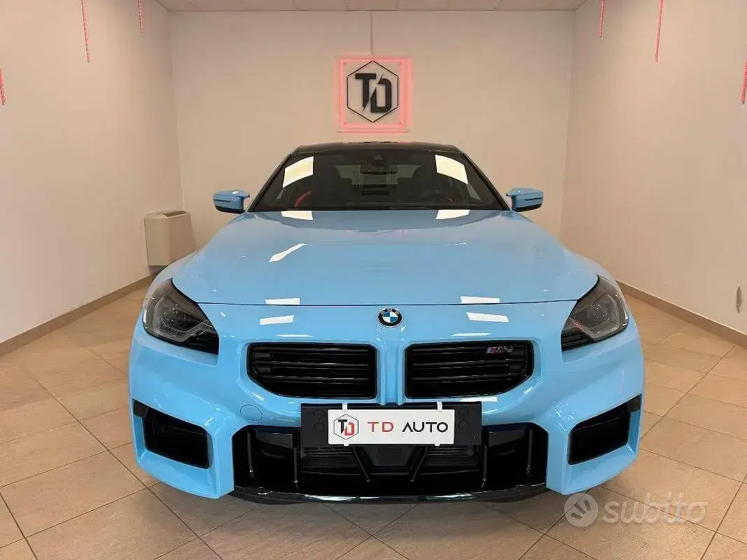 Usata BMW M2 Efficient Dynamics 480 CV (353 kW) 2025 Blu/azzurro Coupé
