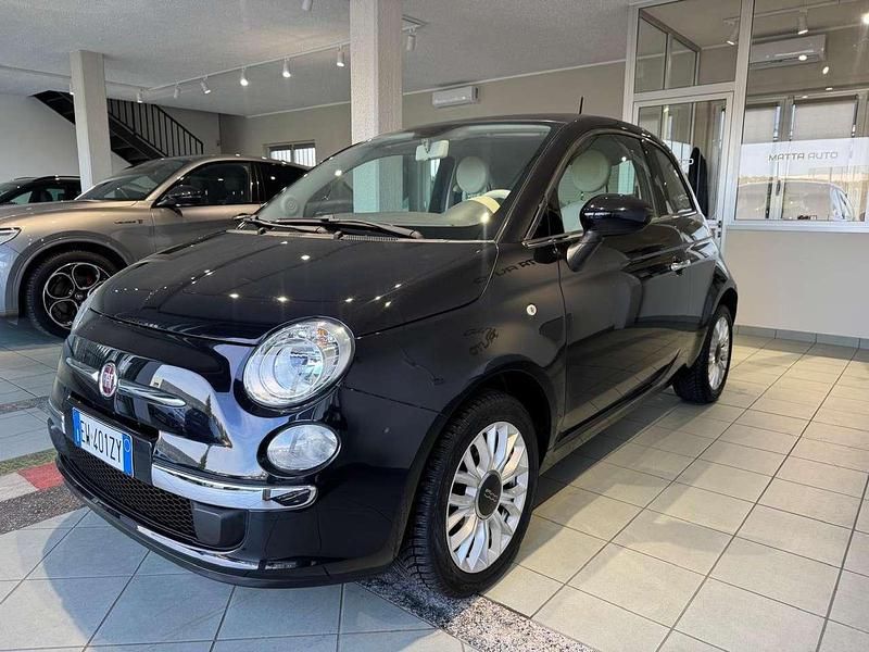 Usata Fiat 500 Lounge 69 CV (50 kW) 2014 Nero Utilitaria