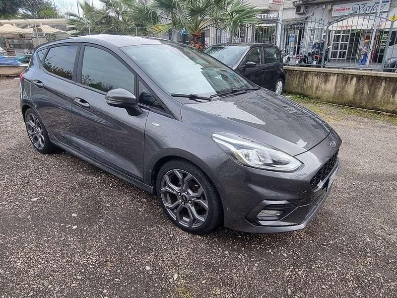 Usata Ford Fiesta ST-Line 125 CV (91 kW) 2021 Grigio scuro Berlina