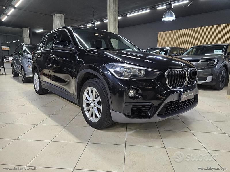 Usata BMW X1 Comfort Edition 150 CV (110 kW) 2017 Nero SUV
