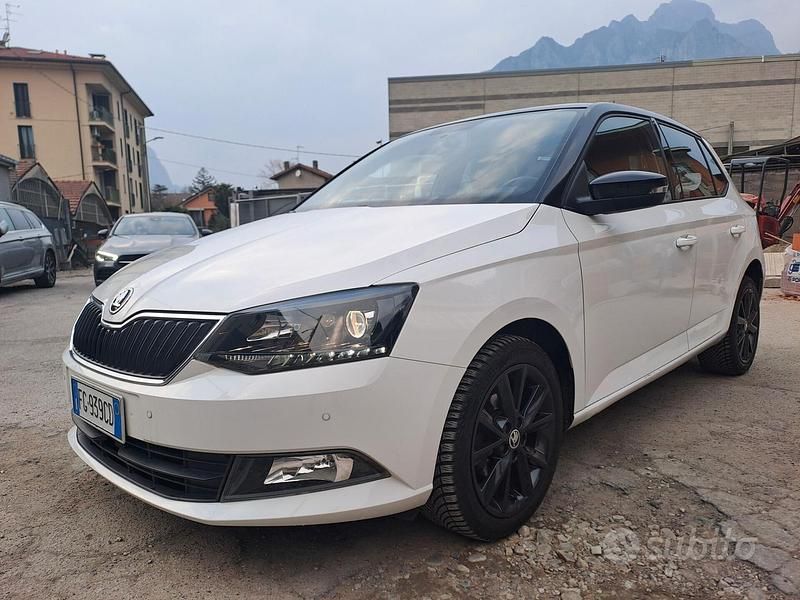 Usata Skoda Fabia 90 CV (66 kW) 2016 Bianco Berlina