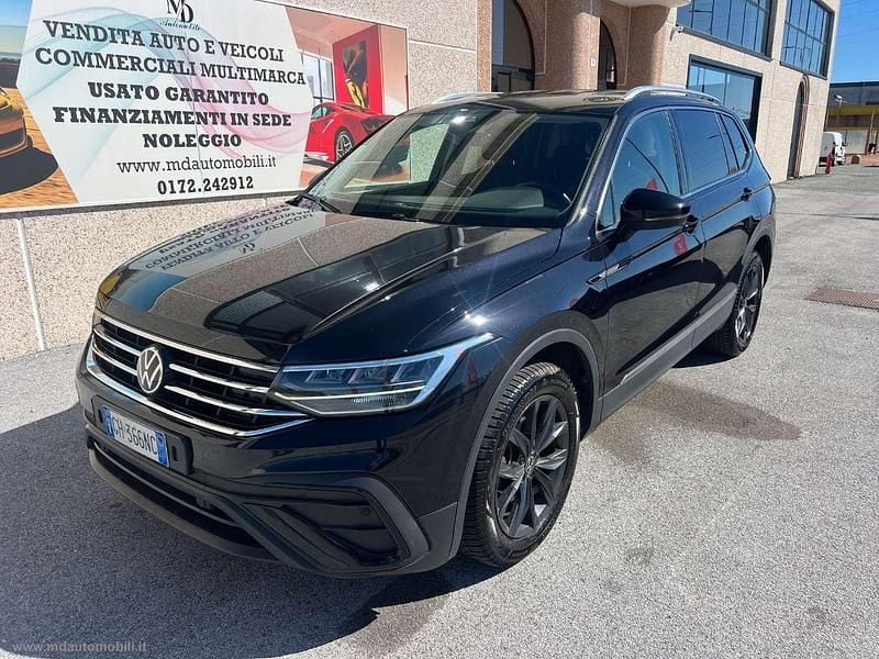 Usata VW Tiguan Allspace Elegance 150 CV (110 kW) 2022 Nero SUV