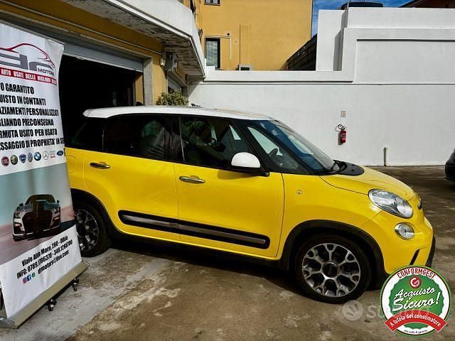 Usata Fiat 500L Trekking 120 CV (88 kW) 2014 Giallo Monovolume