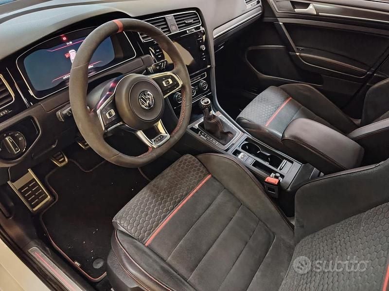 Usata VW Golf VII GTI 245 CV (180 kW) 2019 Bianco Berlina