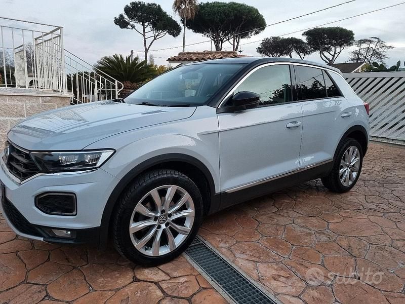 Usata VW T-Roc 115 CV (84 kW) 2019 Bianco SUV
