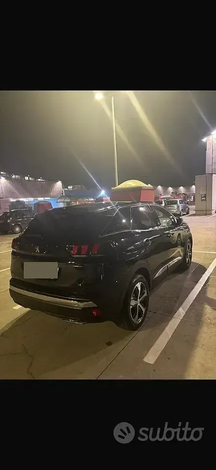 Usata Peugeot 3008 GT-line 131 CV (96 kW) 2018 Nero SUV