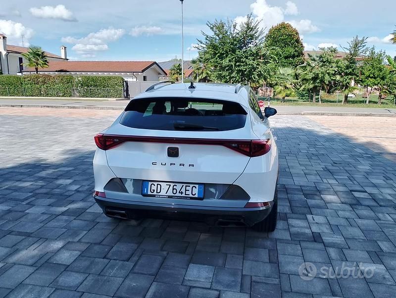 Usata Cupra Formentor 150 CV (110 kW) 2021 Bianco SUV