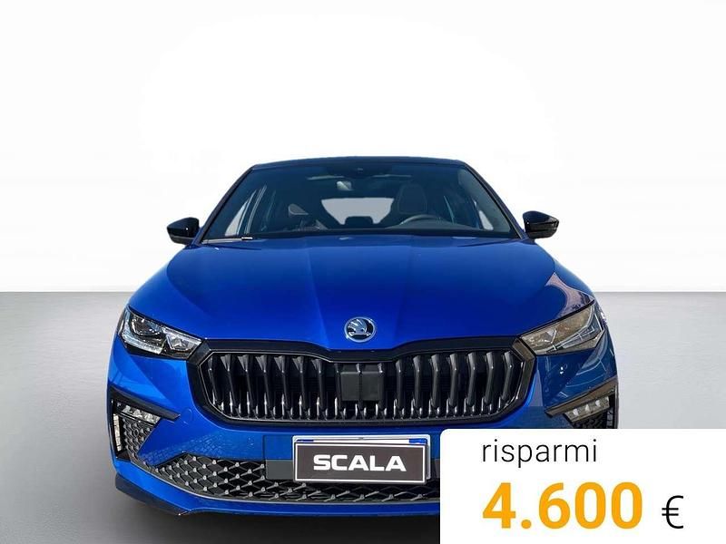 Usata Skoda Scala Monte Carlo 116 CV (85 kW) 2024 Blu race metallizzato Utilitaria