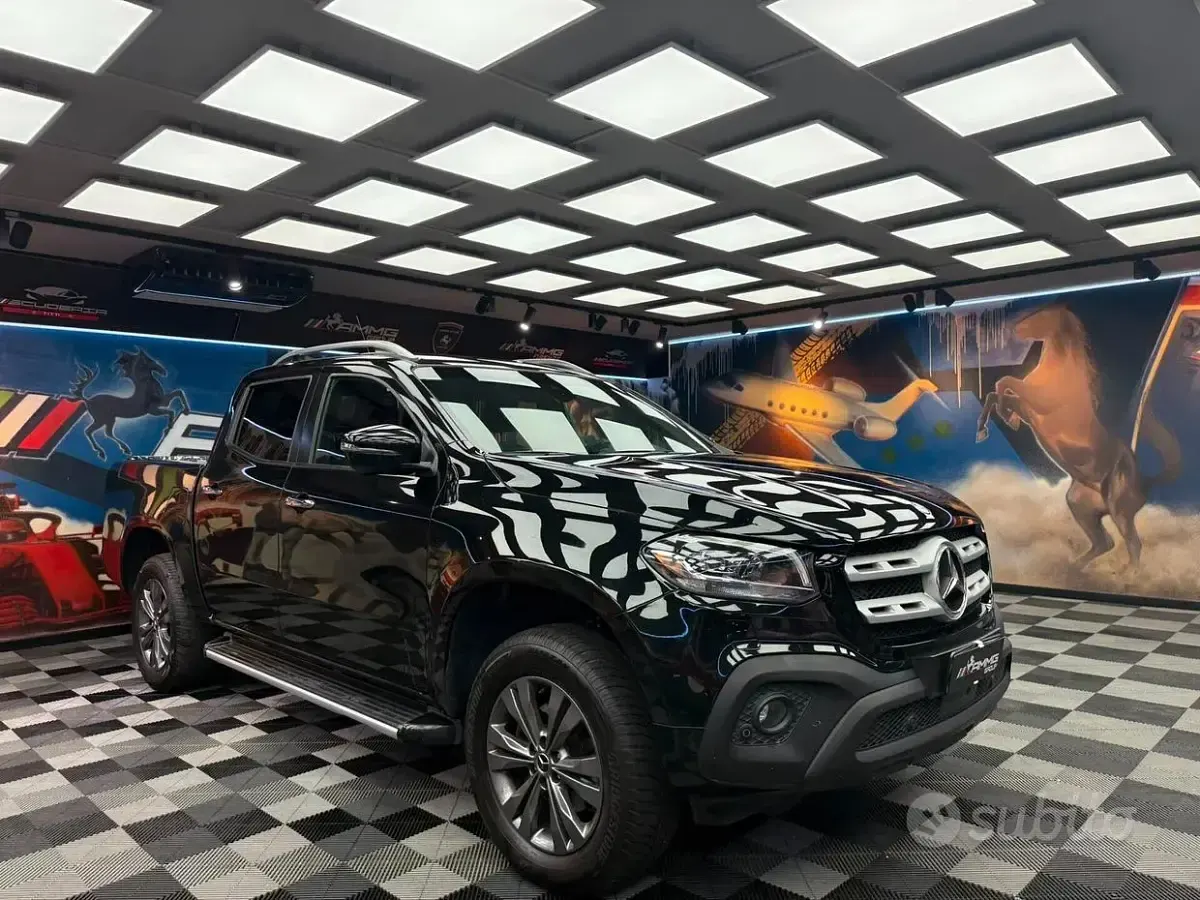 Usata Mercedes X250 190 CV (139 kW) 2019 Nero Pick-up