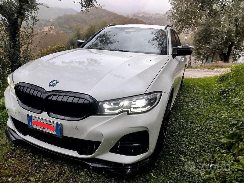 Usata BMW 330 M Sport 265 CV (194 kW) 2019 Bianco Station wagon