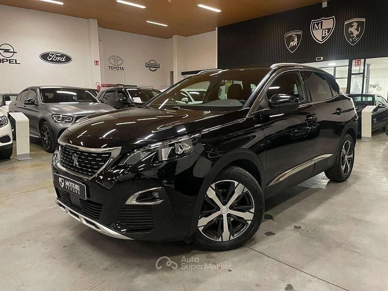 Nero Usata 2018 Peugeot 3008 GT-line SUV | 14.900 € (Buon prezzo) - Immagine 1/4