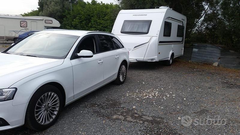 Usata Audi A4 Ambiente 140 CV (102 kW) 2013 Bianco Berlina