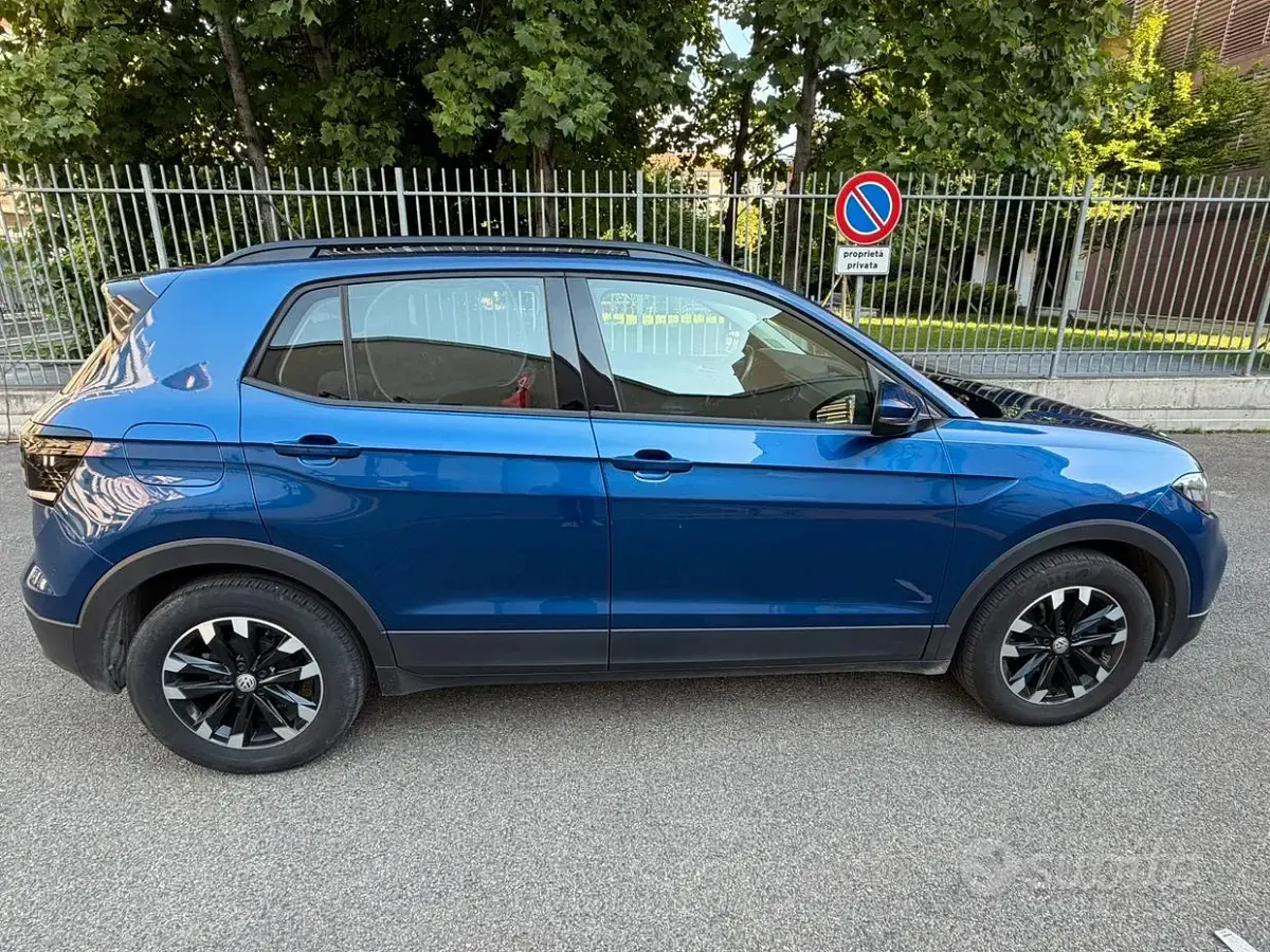 Usata VW T-Cross 95 CV (69 kW) 2020 Blu SUV