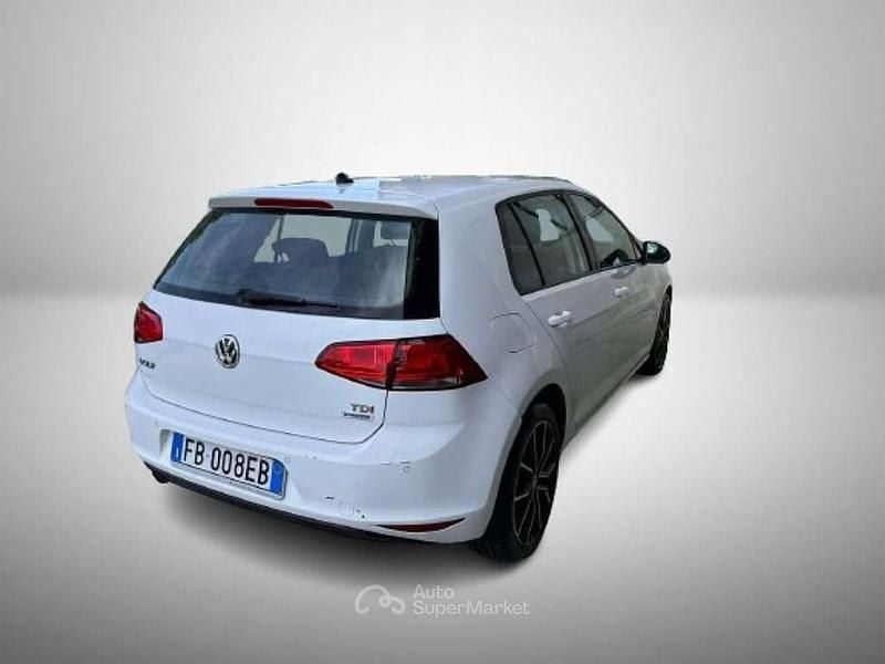 Usata VW Golf VII Comfortline 110 CV (80 kW) 2015 Bianco Berlina
