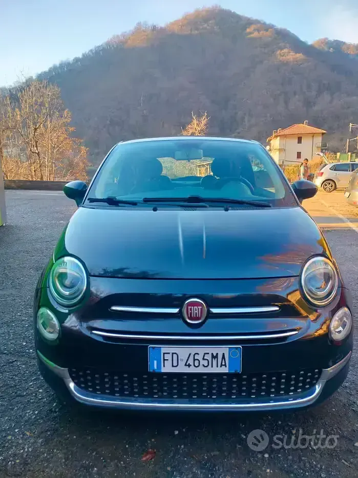Usata Fiat 500 69 CV (50 kW) 2016 Nero Berlina