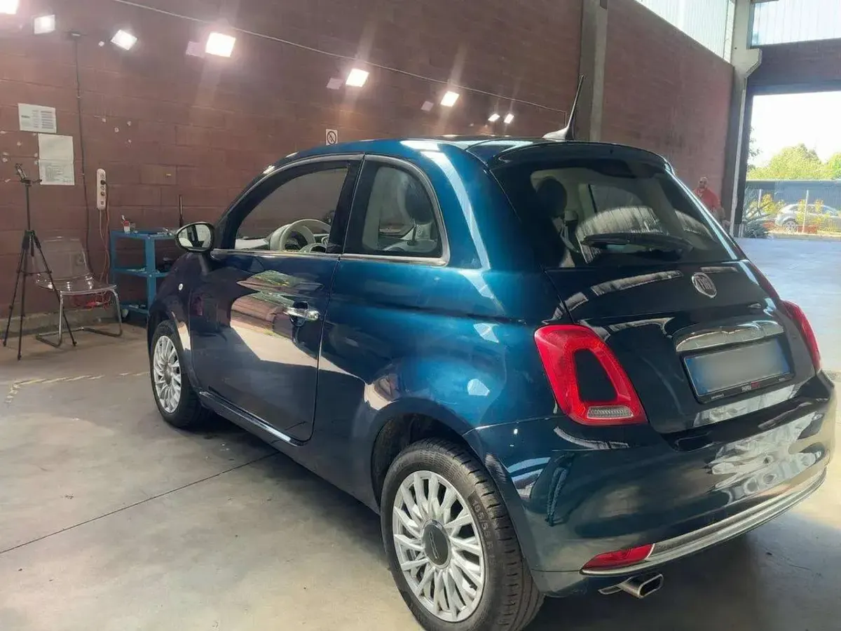 Usata Fiat 500 Lounge 69 CV (50 kW) 2019 Blu/azzurro Utilitaria