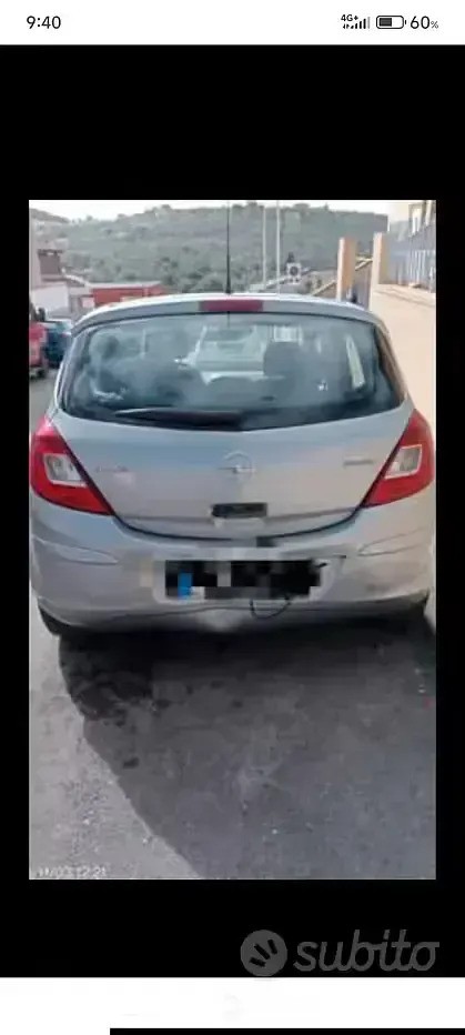 Usata Opel Corsa 75 CV (55 kW) 2009 Grigio Utilitaria