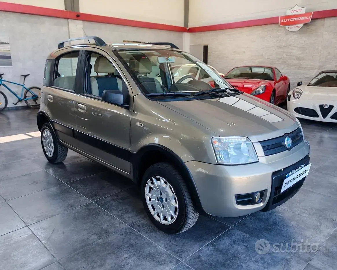 Usata Fiat Panda 4x4 Climbing 60 CV (44 kW) 2007 Beige Utilitaria