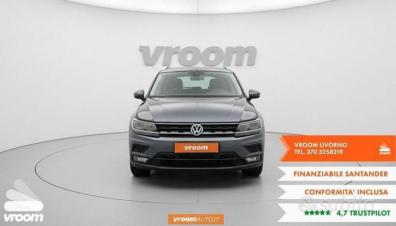Usata VW Tiguan S 116 CV (85 kW) 2018 Grigio SUV