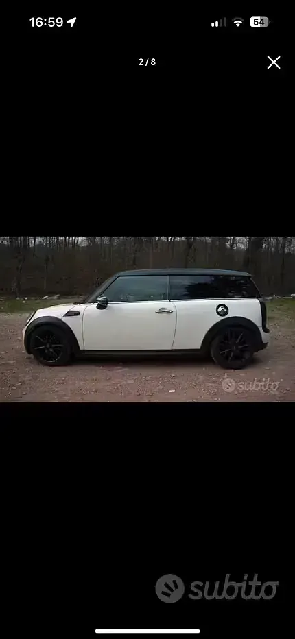 Usata Mini Clubman 109 CV (80 kW) 2008 Bianco Station wagon