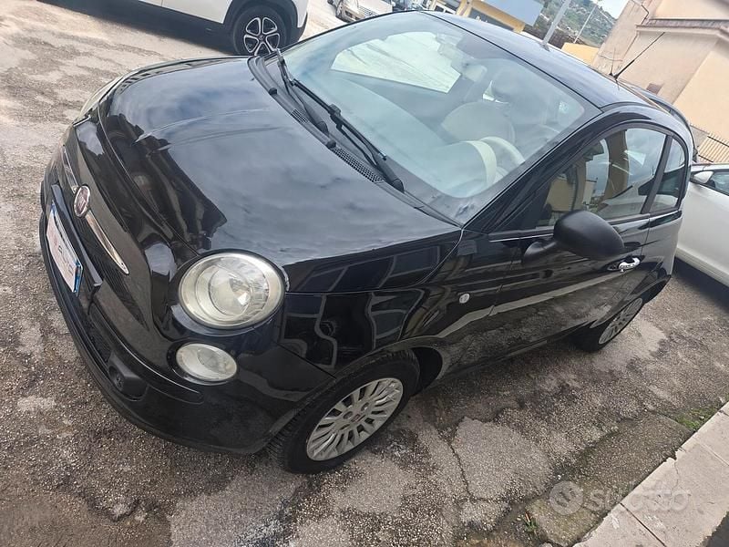 Usata Fiat 500 70 CV (51 kW) 2009 Nero Cabrio