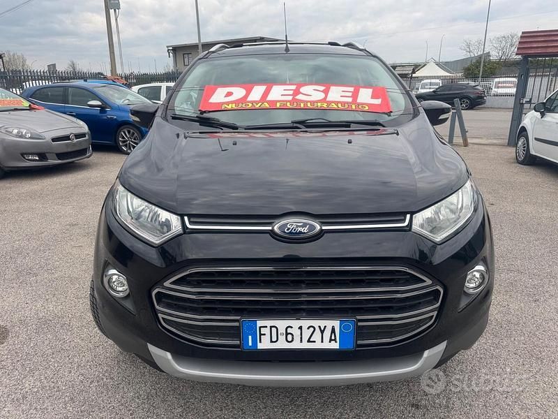 Usata Ford Ecosport Titanium S 95 CV (69 kW) 2016 Nero SUV