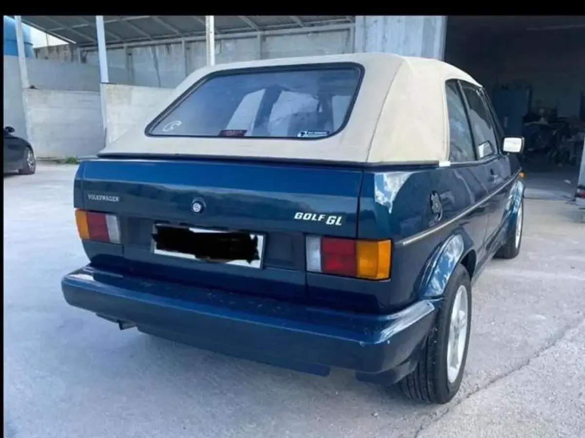 Usata VW Golf Cabriolet 50 CV (36 kW) 1979 Blu/azzurro Cabrio