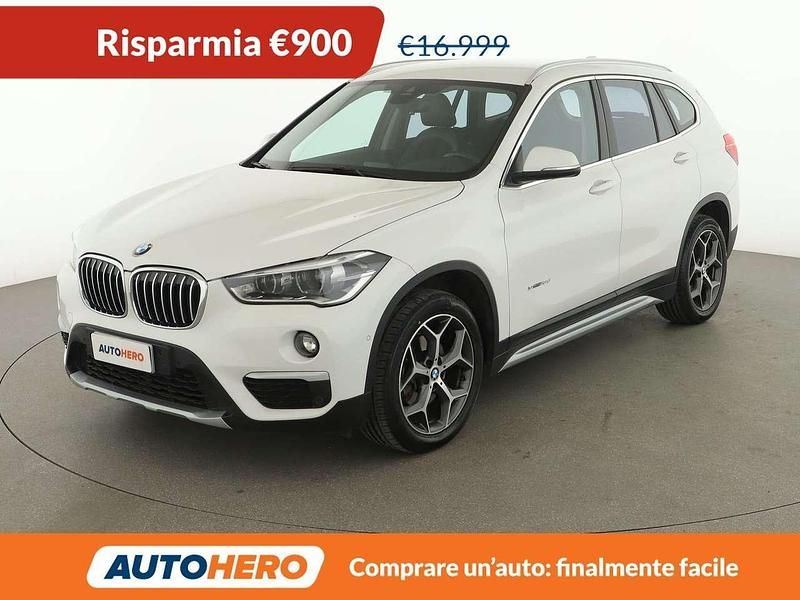 Usata BMW X1 xLine 150 CV (110 kW) 2017 Bianco SUV