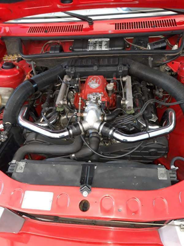 Usata Maserati Biturbo 184 CV (135 kW) 1987 Rosso Cabrio