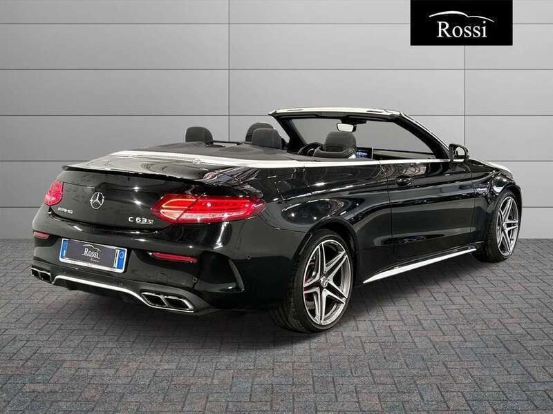 Usata Mercedes C63 AMG AMG 510 CV (375 kW) 2017 Nero metallizzato Cabrio