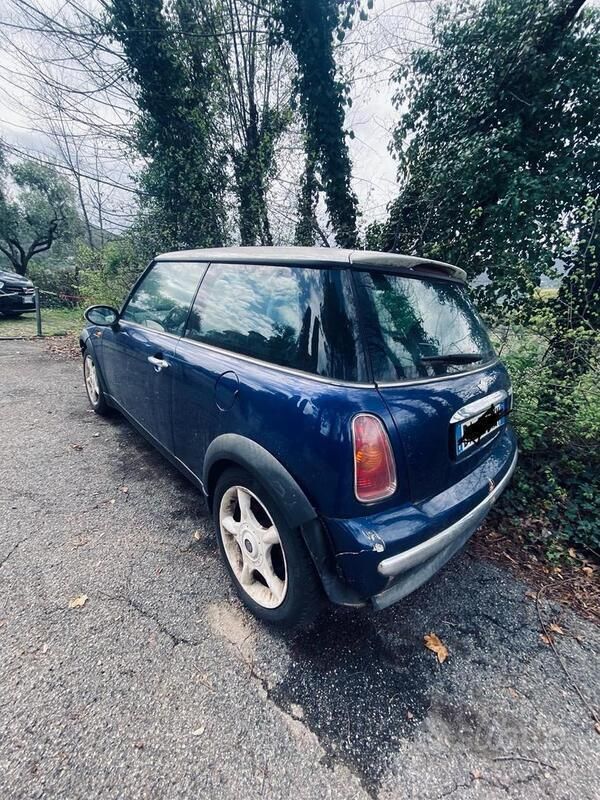 Usata Mini Cooper 2006 Blu Utilitaria
