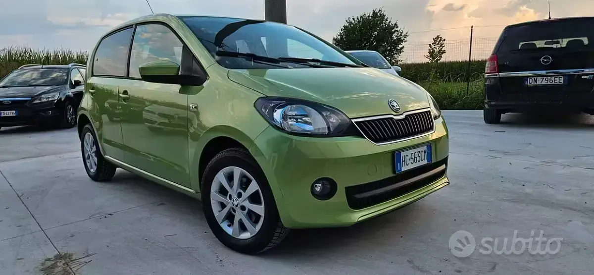 Usata Skoda Citigo Ambition 75 CV (55 kW) 2012 Verde Utilitaria