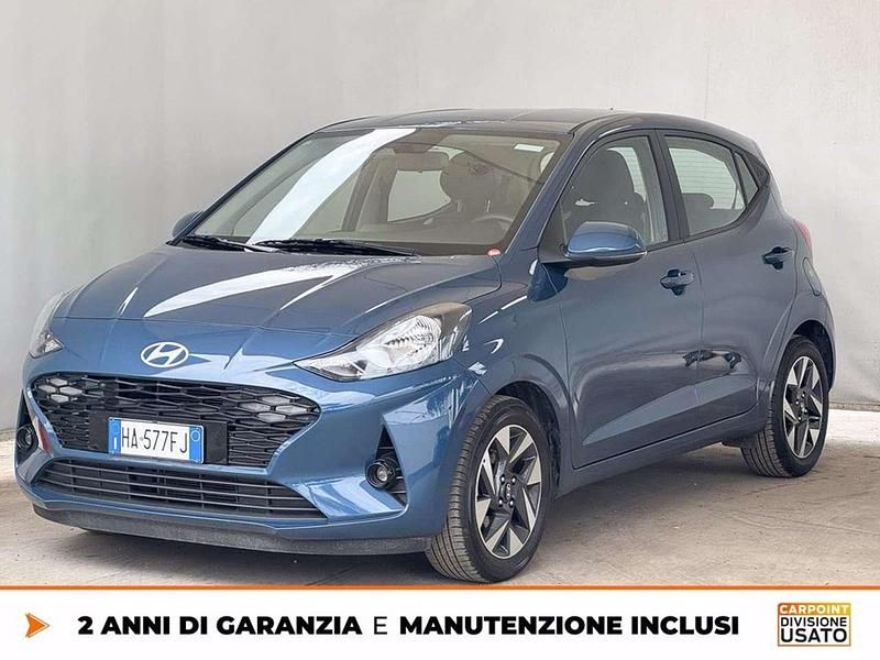 Usata Hyundai i10 63 CV (46 kW) 2025 Blu Utilitaria