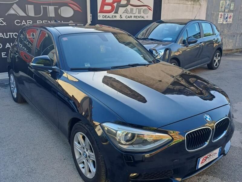 Usata BMW 116 Efficient Dynamics 116 CV (85 kW) 2012 Nero Utilitaria