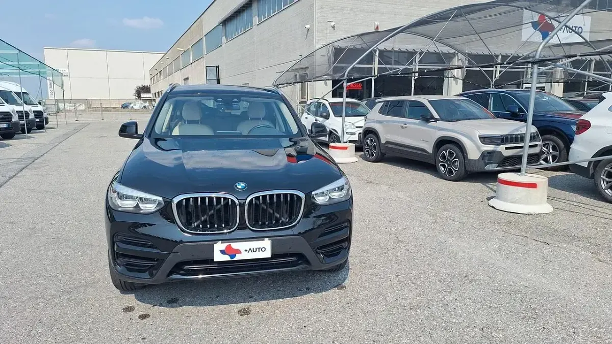 Usata BMW X3 Advantage 190 CV (139 kW) 2021 Nero SUV