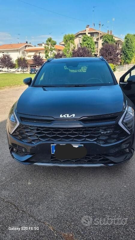 Usata Kia Sportage 180 CV (132 kW) 2022 Nero SUV