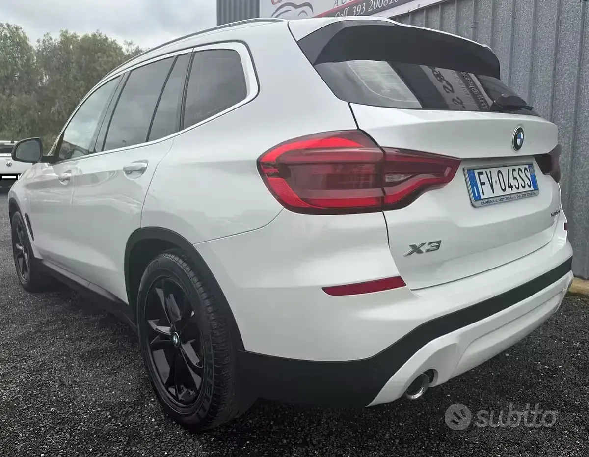 Usata BMW X3 xLine 190 CV (139 kW) 2019 Bianco SUV