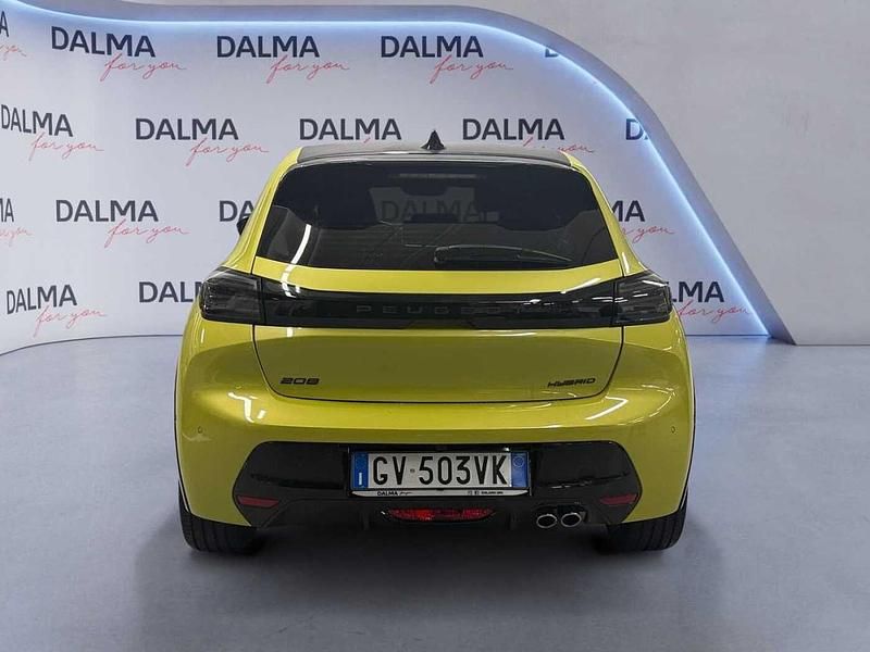 Usata Peugeot 208 GT 145 CV (106 kW) 2024 Giallo agueda Utilitaria