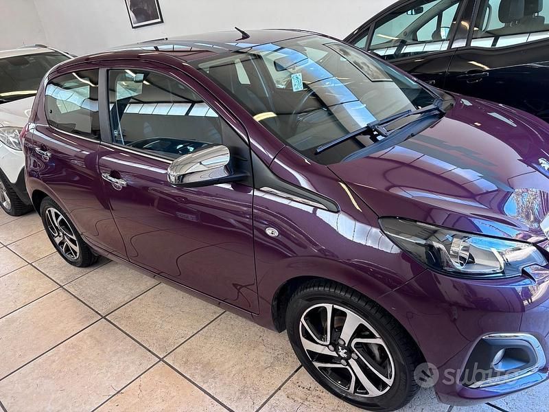 Usata Peugeot 108 Allure 82 CV (60 kW) 2015 Marrone Utilitaria